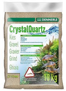 Грунт Dennerle CRYSTAL QUARTZ GRAVEL, природный белый, 10 кг