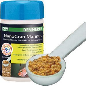Основной корм для морских нано-рыб Dennerle Nano Marinus Nano Gran, 100 мл
