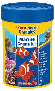 Sera Marin Granulat корм для морских рыб, гранулы 100 мл