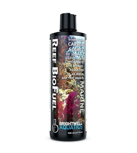 Добавка Углерода Brightwell Aquatics Reef Biofuel для морских аквариумов, 500 мл