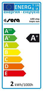 Sera LED Light, tropic sun запасной чип для светильника, теплый свет,&nbsp;2шт.