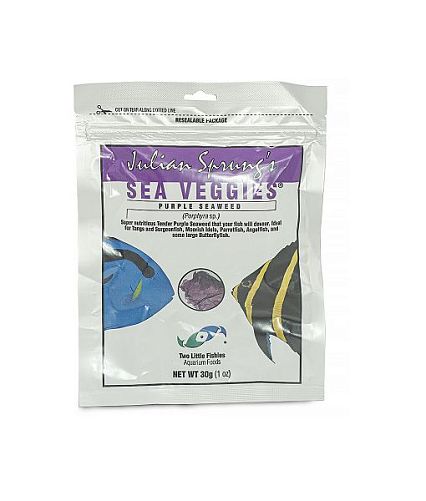 Фиолетовые водоросли Two Little Fishies SeaVeggies Purple Seaweed для морских животных, 30 г