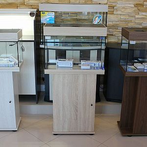 Аквариум START-UP 60 дуб сонома, светильник LED 11 Вт, комплект оборудования