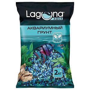Грунт Laguna Малахитовая шкатулка, 2 кг, 5−10 мм