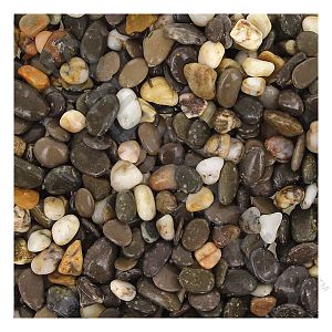 Грунт для аквариума галька морская 10−15 мм № 3 (2 кг)