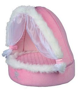 Лежак-пещера TRIXIE My Princess, D 40×41 см, плюш, розовый
