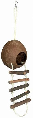 Домик TRIXIE для хомяков, кокос, D 13х56 см
