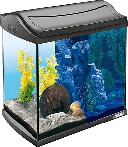 Аквариум Tetra AquaArt Discovery LED Cray черный, 30 л, 39×27,5×42 см