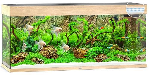 Аквариум JUWEL Rio 240 LED прямоугольный с оборудованием, 240л, светлое дерево, 1210*410*550мм