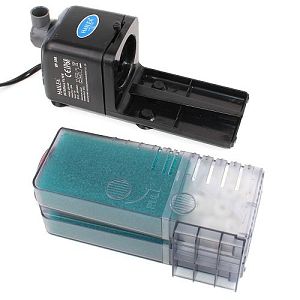 Фильтр внутренний Hailea с дождевальной флейтой, керамический вал, картриджи губка, биокерамика, 7 Вт, 300−540 л/ч