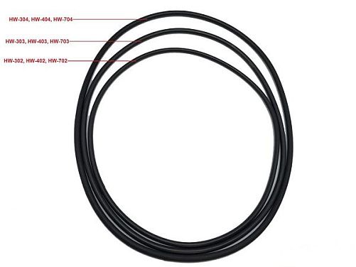 Запчасть для внешнего фильтра SunSun HW-304/404/704, сменное уплотнительное резиновое кольцо