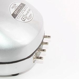 Компрессор аквариумный Hailea Super silent power 9610, с регулятором потока, 4 канала, 10 Вт, 4×2.5 л/мин