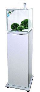 Подставка с&nbsp;дверкой Biodesign Q-SCAPE OPTI 50, белый дуб, 43&times;43&nbsp;х&nbsp;98&nbsp;см