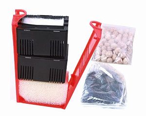 Навесной кассетный фильтр-водопад SUNSUN CBG-500S со&nbsp;скимером, 6&nbsp;Вт, 500&nbsp;л/ч