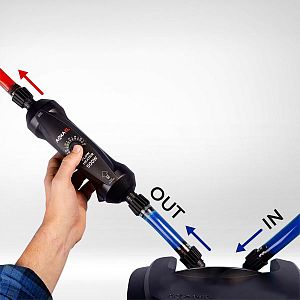 Нагреватель проточный Aquael FLOW HEATER для аквариумов 300&minus;1000&nbsp;л, 500&nbsp;Вт