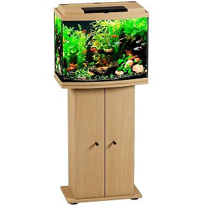 Аквариум КЛАССИК 50R бук, панорамный, светильник LED 8,1&nbsp;Вт, комплект оборудования