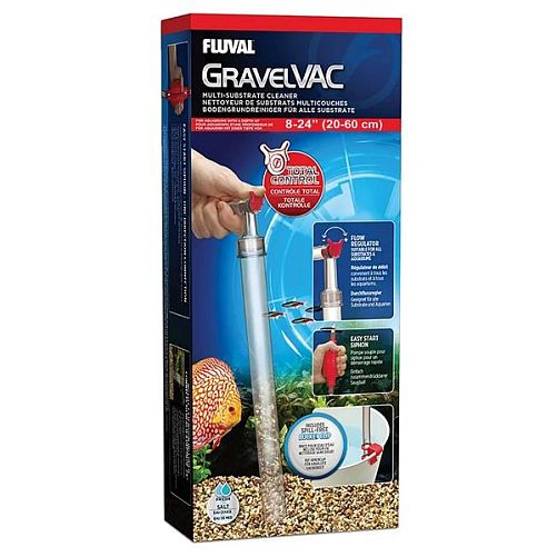 Сифон для чистки грунта Fluval GravelVAC Multi-Substrate Cleaner (M/L), высота 60 см