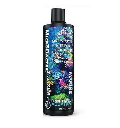Биокультура Brightwell aquatics MicroBacter START XLM для морских аквариумов, 500 мл