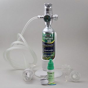 JBL ProFlora u201 система СО2 для аквариумов от 10 до 200 литров со сменным баллоном 95 г