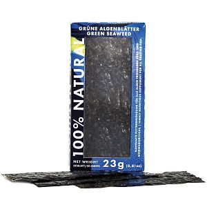 Корм Fauna Marin 100% Natural Green Seaweed для рыб, 23 г