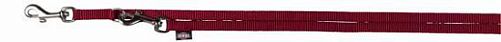 Поводок-перестежка TRIXIE Premium, XS: 2 м, 10 мм, бордовый
