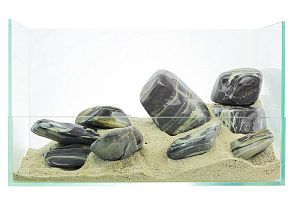 Набор камней GLOXY &laquo;Северное сияние&raquo; разных размеров, 20&nbsp;кг