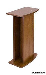 Подставка универсальная Biodesign КЛАССИК 30R/40R черная шагрень, плита ЛДСП 16&nbsp;мм, 45х25&times;74&nbsp;см