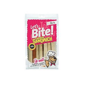 Лакомство Brit Let’s Bite Chicken Sandwich «Куриный сэндвич» для собак, 80 г