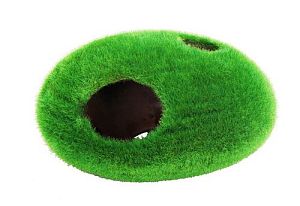 Грот-укрытие Liangmei «Камень с отверстиями, покрытый мхом», 13 см