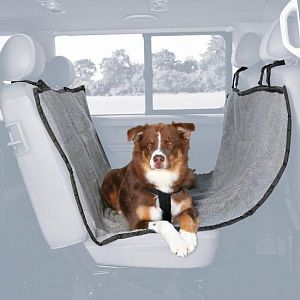 Автомобильная подстилка TRIXIE для собак, 1,45×1,6 м, серый, черный