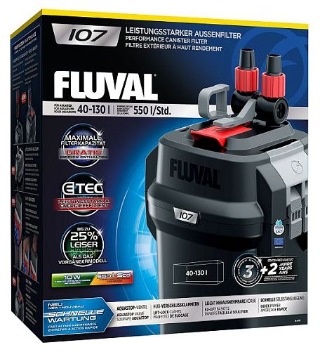 Фильтр внешний FLUVAL 107 для 40-130 л, 550-360 л/ч