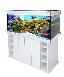 Морской аквариум с&nbsp;тумбой STELLEX AQUA 450, 450&nbsp;л, 151х56&times;142&nbsp;см