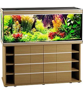 Пресноводный аквариум с тумбой STELLEX AQUA 450, 450 л, 151х56×142 см