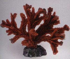 Коралл VITALITY мягкий, пластик, красный, 17х9×13 см