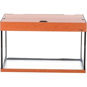 Аквариум LUX П120&nbsp;прямой, с&nbsp;крышкой и&nbsp;светильником Т8 2&times;18&nbsp;Вт, груша, 120&nbsp;л