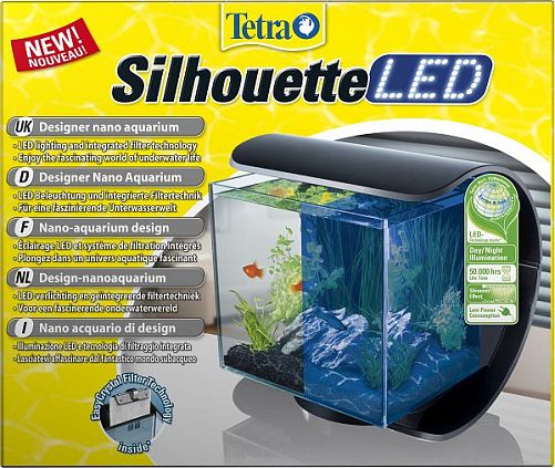 Аквариум Tetra Silhouette LED с оборудованием, 12 л