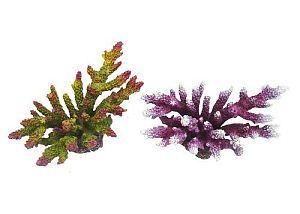 Aqua-Pro «REPLICA LIVE CORAL» коралл пластиковый, L165 x W90 x H95 мм, арт. QFS-01B