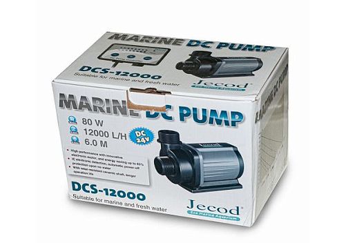 Помпа Jebao DCS-12000NW для флотаторов с игольчатым ротором, 80 Вт, 12000 л/ч, D 20/25/37