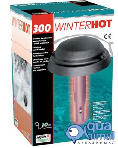 Aquael AQMs 300W плавающий элекронагреватель для водоемов, 300 Вт