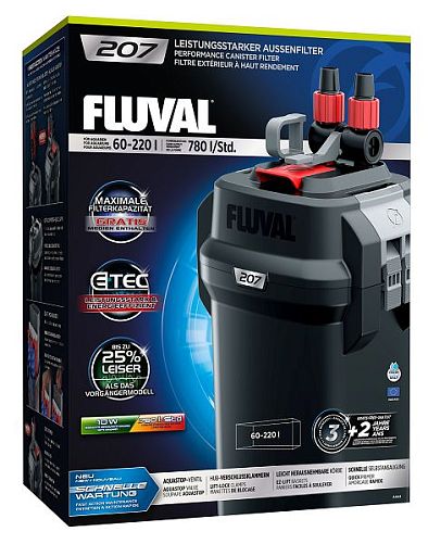 Фильтр внешний FLUVAL 207 для 60-220 л, 780-460 л/ч