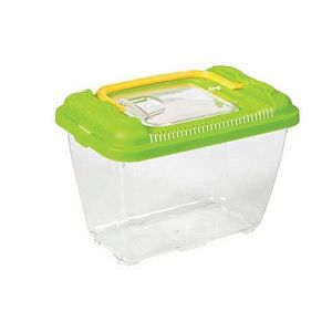 Фаунариум Naribo PCL-180 для мелких животных, пластиковый, с цветной крышкой, 18×11,5×13 см