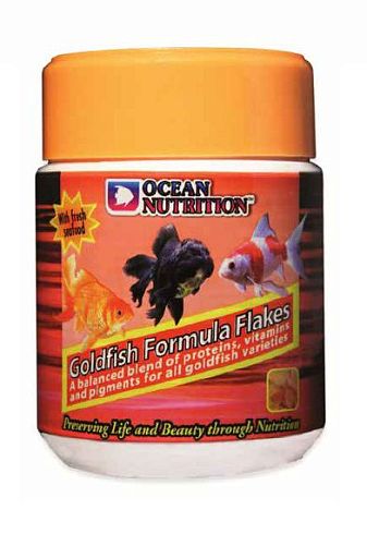 Корм Ocean Nutrition Goldfish Flake для золотых рыб, хлопья 71 г