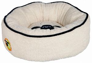 Лежак TRIXIE «Shaun the sheep», круглый, D 50 см, кремовый