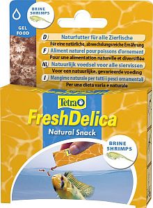 Tetra FreshDelica Brine Shrimps натуральный корм, желе креветка 48 г