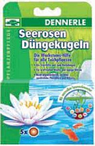 Dennerle Water Lily Fertilizer Balls удобрение для нимфей и других прудовых растений, 5 шт