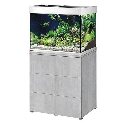 Комплект аквариум с тумбой EHEIM ProximaTEC 175 серый, LED classic 2x8,6