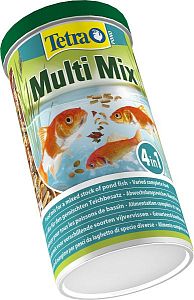 TetraPond MultiMix корм для всех видов прудовых рыб, смесь 1&nbsp;л