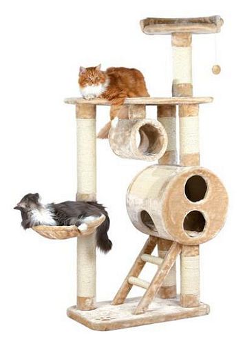 Домик TRIXIE "Mijas" для кошки, 176 см, плюш, бежевый