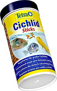 TetraCichlid Sticks основной корм для цихлид и&nbsp;других крупных рыб, палочки 250&nbsp;мл