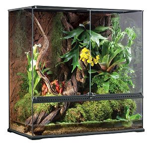 Террариум-палюдариум Exo Terra из силикатного стекла, 90х45×90 см